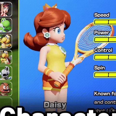 Mario Tennis GIF
