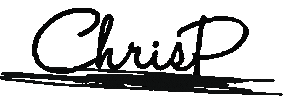ChrisP Official Sticker