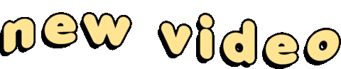 New Video Sticker by THE MILK CLUB