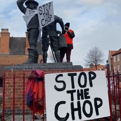 Protest Statue GIF by Achiloid