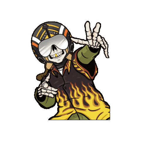 Hell Yeah Force Sticker by Voodoo Ranger