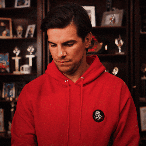 Fantasy Football Victory GIF by Red Baron Pizza