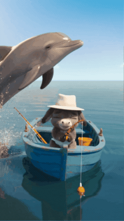 Fish Fishing GIF by Hugo El Burrito
