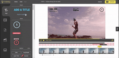 Typito Workout Template GIF by Typito