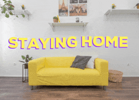 Stay Home Living Room GIF by tibush