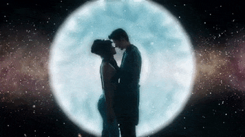 Space Moon GIF by Asher Angel