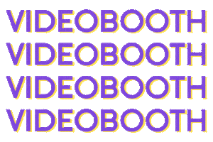 Photobooth Videobooth Sticker by Filomena Studio