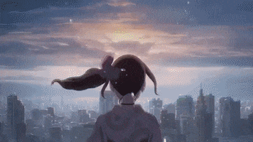 Dazzling Makoto Shinkai GIF by All The Anime — Anime Limited