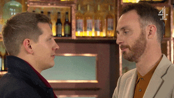 Relationships Kissing GIF by Hollyoaks