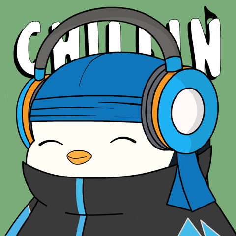 Fun Chilling GIF by Pudgy Penguins