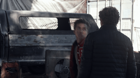 Fist Fight Knock Out Punch GIF by HULU - Find & Share on GIPHY
