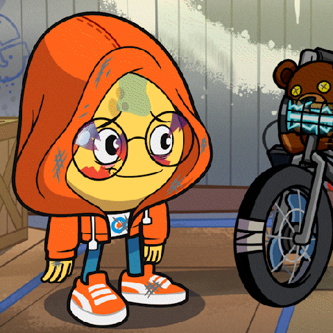 Oh No Skateboarding GIF by bad egg co