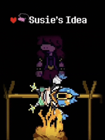 Deltarune Susie GIF