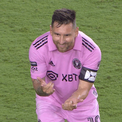 Celebrate Lionel Messi GIF by Major League Soccer