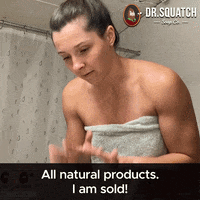 Shower Towel GIF by DrSquatchSoapCo