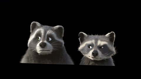 Mighty Mike Racoons GIF by TeamTO - Find & Share on GIPHY