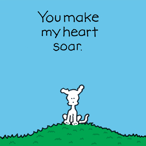I Love You Heart GIF by Chippy the Dog