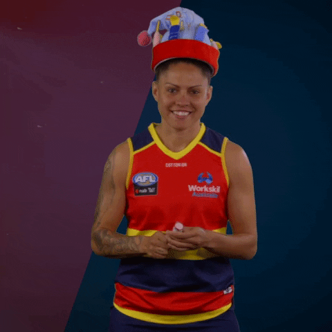 Celebration Birthday GIF by Adelaide Crows