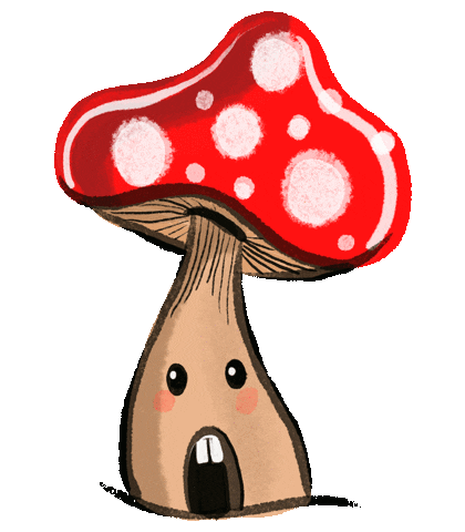Mushroom Sticker