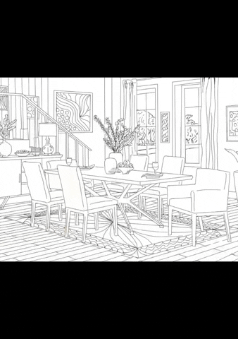 Lacks_Furniture coloring dining room lacks GIF