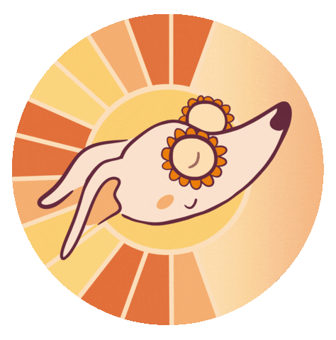 Sun Sticker by elgalgoazul