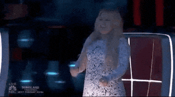 kelly clarkson nbc GIF by The Voice