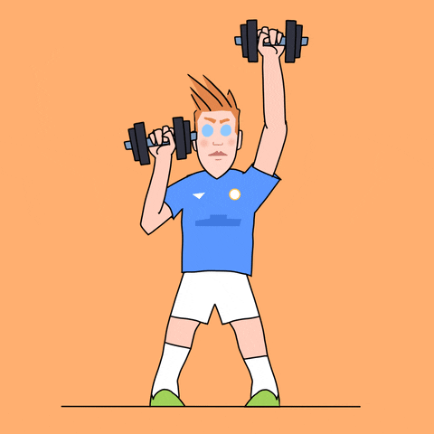 Work Out Football GIF by Dan Leydon