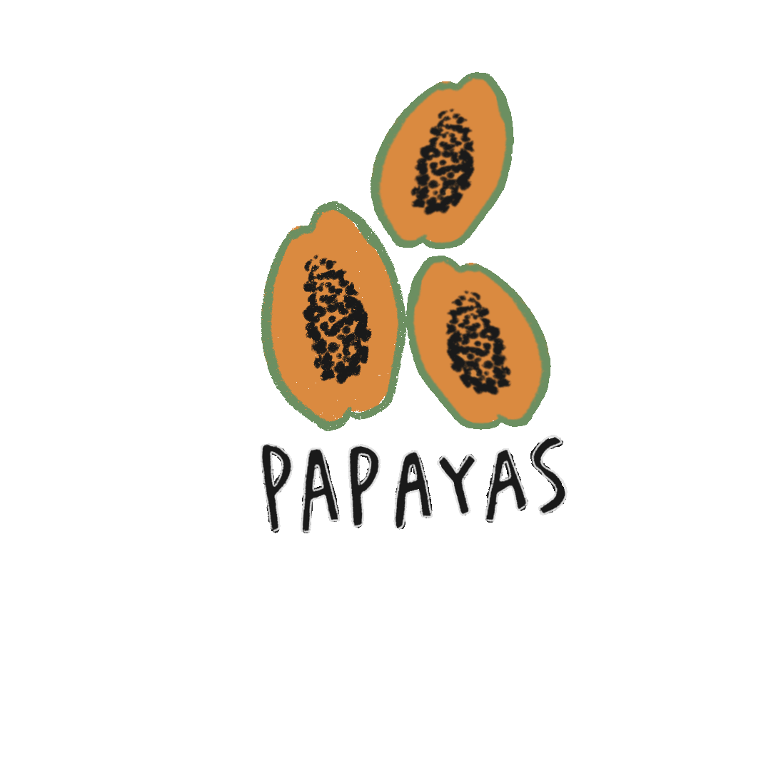 Abcg Papayas Sticker by Andrea Caceres for iOS & Android GIPHY