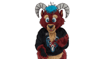 Hockey Mascot Sticker by New Mexico Goatheads