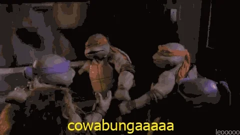 Teenage Mutant Ninja Turtles Reaction GIF