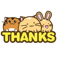 Cat Thank You Gif By Fuzzballs Find Share On Giphy