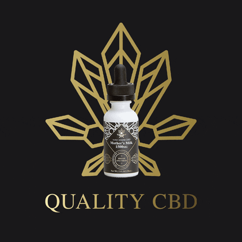 QualityCBD flower smoke 420 dab GIF