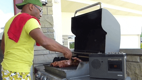 Grilling 4Th Of July GIF by Robert E Blackmon - Find & Share on GIPHY