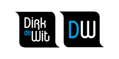 Dirk de Wit Mode Sticker