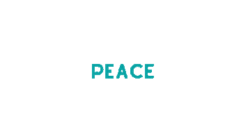 Peace Sticker by TREEducation