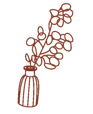 Flower Home Sticker
