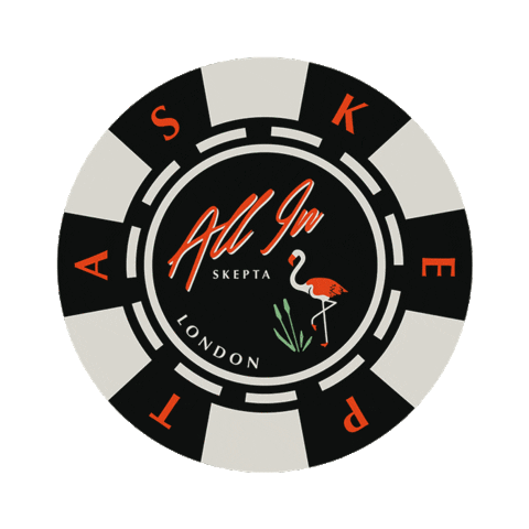 All In Casino Sticker by Skepta