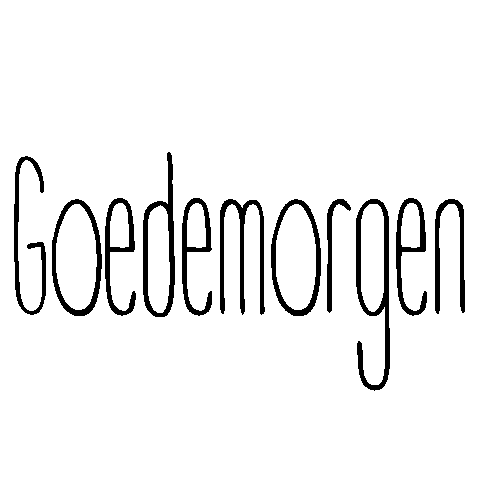 Goedemorgen Sticker by Aukjeswereld