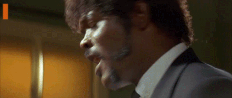 pulp fiction i dont remember asking you a goddamn thing GIF