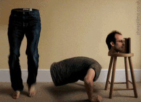 working out GIF by sheepfilms