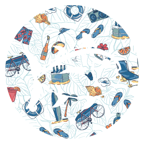 Summer Vibes Sticker by Southern Tide