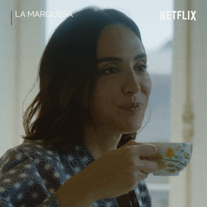 Coffee Sip GIF by Netflix España Find & Share on GIPHY