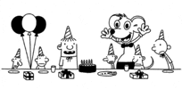 Celebrate Happy Birthday GIF by Diary of a Wimpy Kid