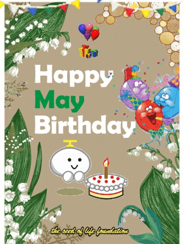 Grow Happy Birthday GIF by The Seed of Life Foundation