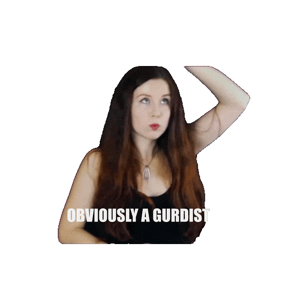 Learning Trick Sticker by Patty Gurdy