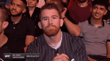 Sport Cross Eyed GIF by UFC