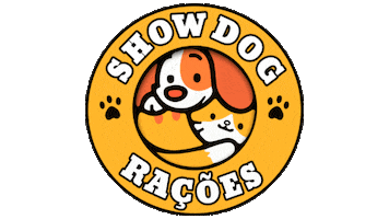 Show Dog Rações Sticker