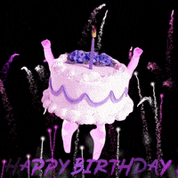 Birthday Cake Balloons Gif PNG Transparent Images Free Download | Vector  Files | Pngtree