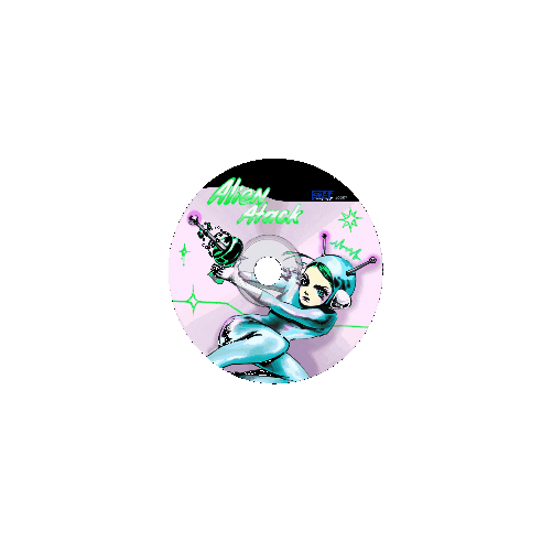 Alien Sticker
