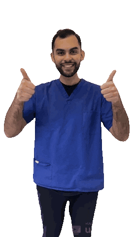 Well Done Thumbs Up Sticker by Dr.Motox